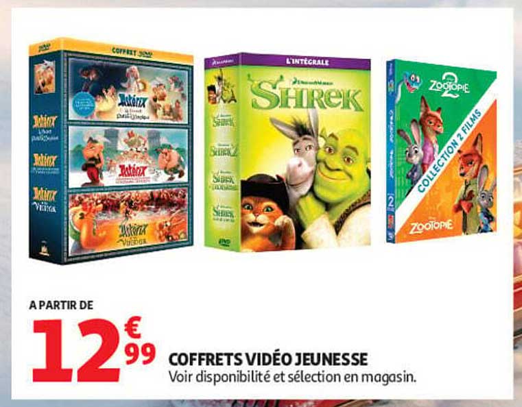 COFFRETS VIDÉO JEUNESSE