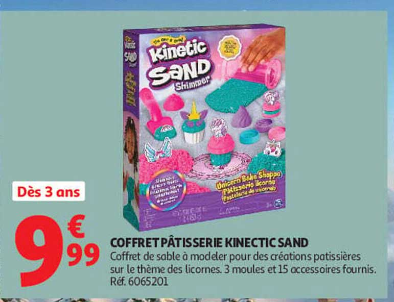 COFRET PÂTISSERIE KINETIC SAND