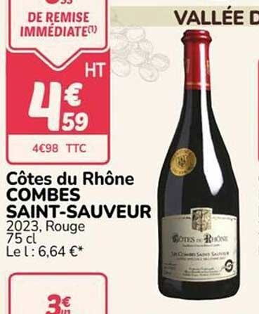 Côtes du Rhône COMBES SAINT-SAUVEUR