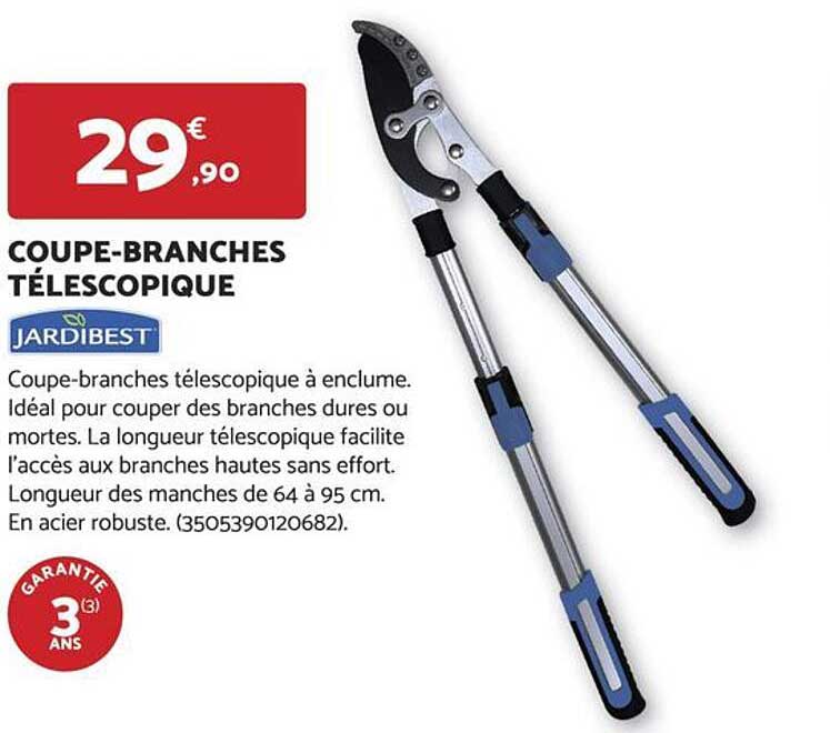 COUPE-BRANCHES TÉLESCOPIQUE