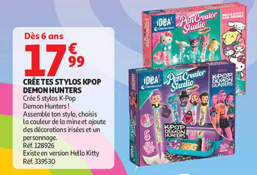 CRÉE TES STYLOS KPOP DEMON HUNTERS