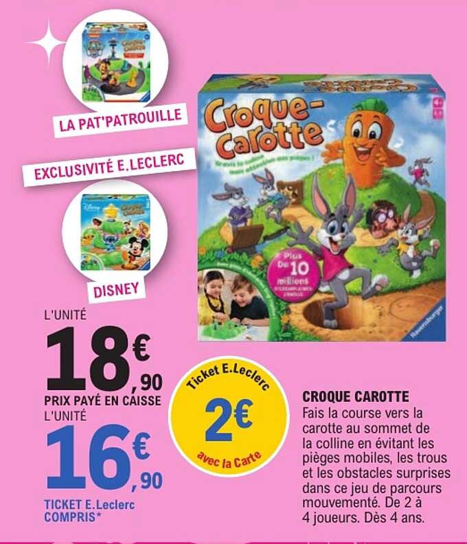 CROQUE CAROTTE