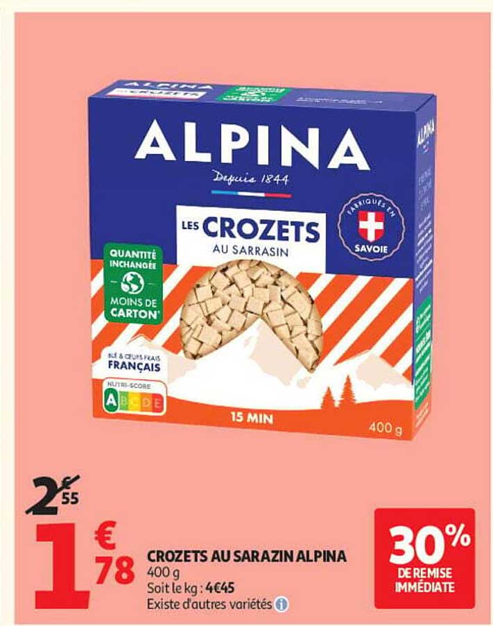 CROZETS AU SARAZIN ALPINA