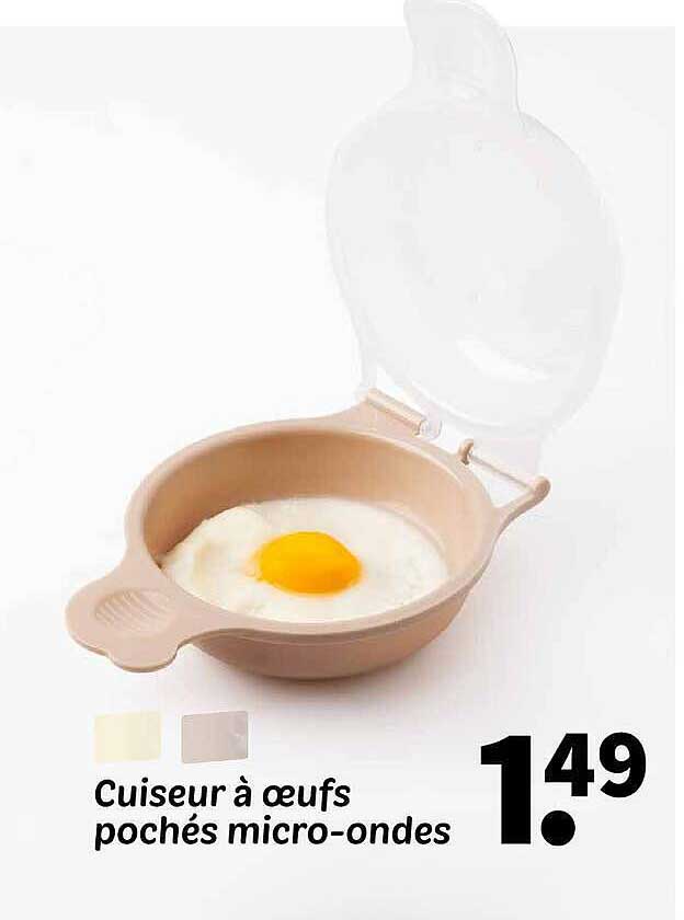 Cuiseur à œufs pochés micro-ondes