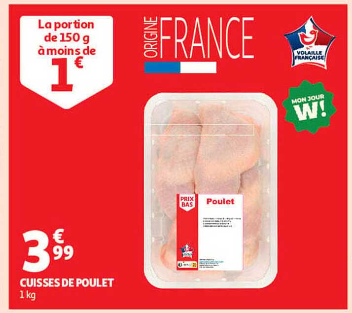 CUISSES DE POULET