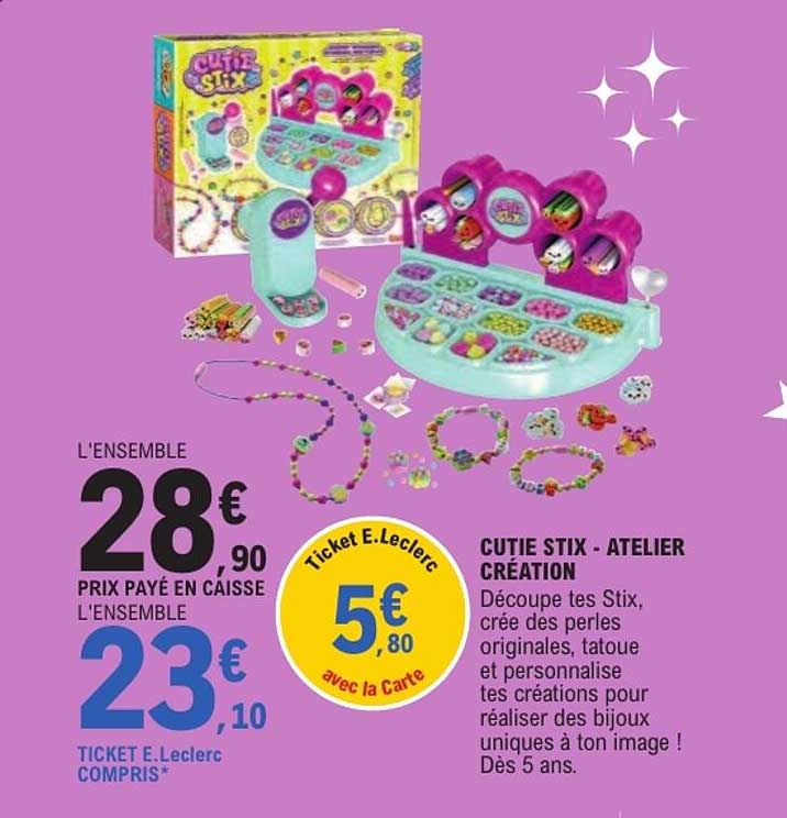 CUTIE STIX - ATELIER CRÉATION