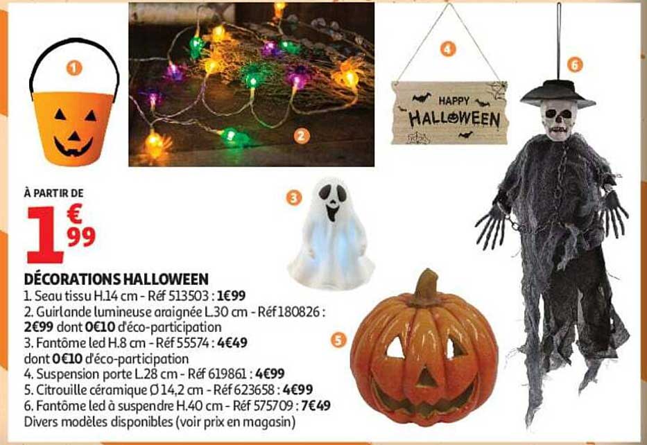 DÉCORATIONS HALLOWEEN