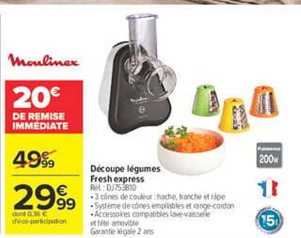 Découpe légumes Fresh express