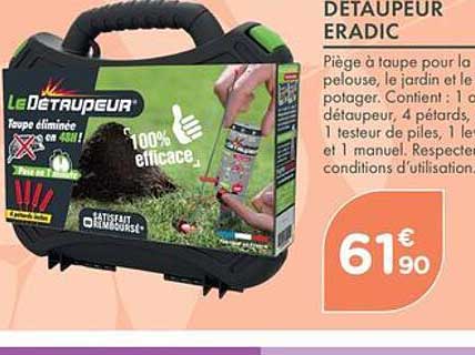 DÉTUAPEUR ERADIC