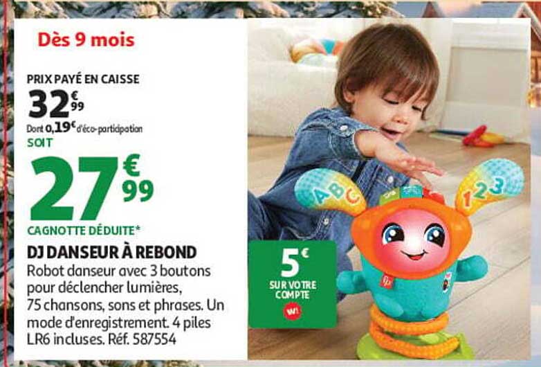 DJ DANSEUR À REBOND