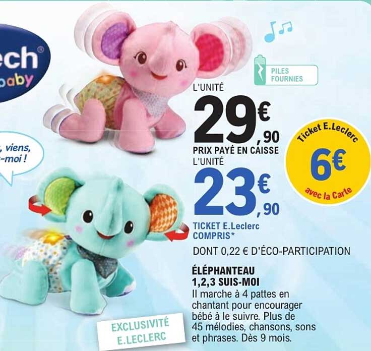 ÉLÉPHANTEAU 1,2,3 SUIS-MOI
