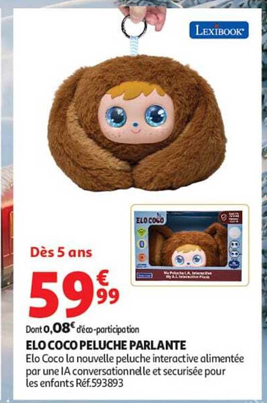 ELO COCO PELUCHE PARLANTE
