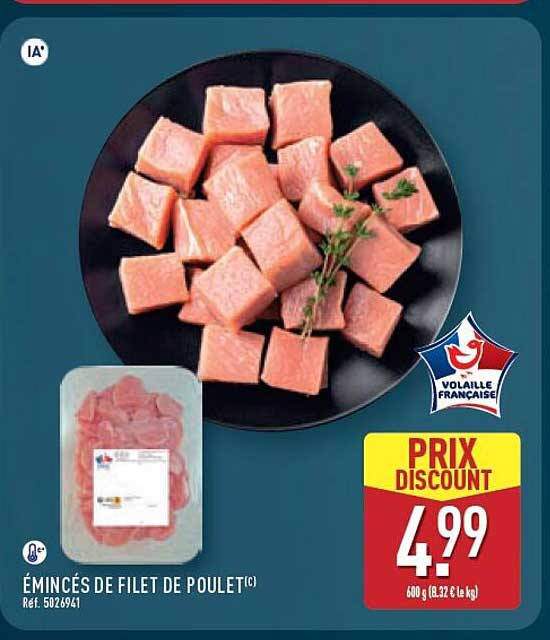 ÉMINCÉS DE FILET DE POULET(C)