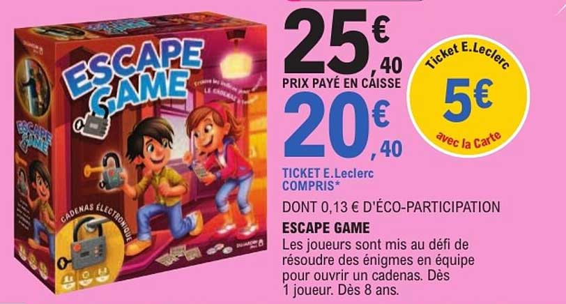 ESCAPE GAME
