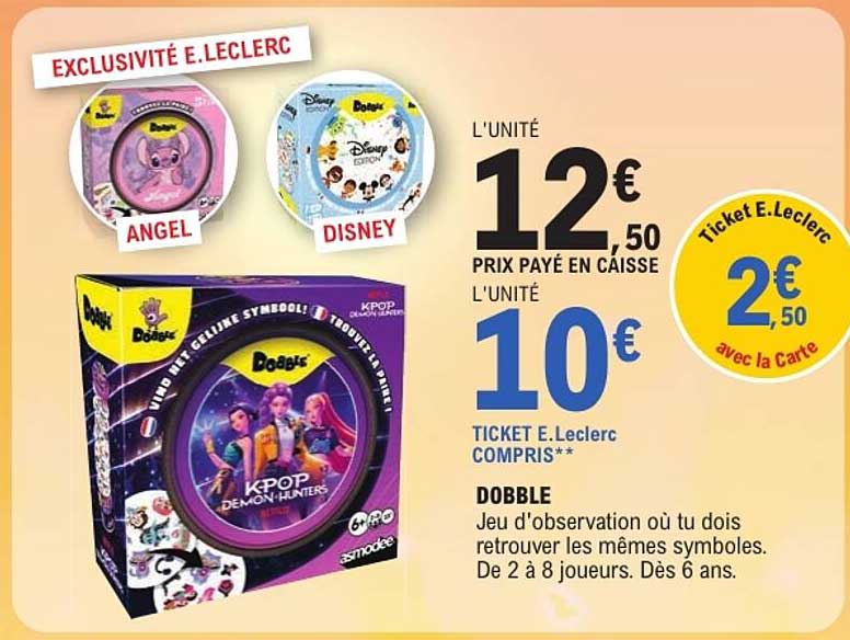 EXCLUSIVITÉ E.LECLERC