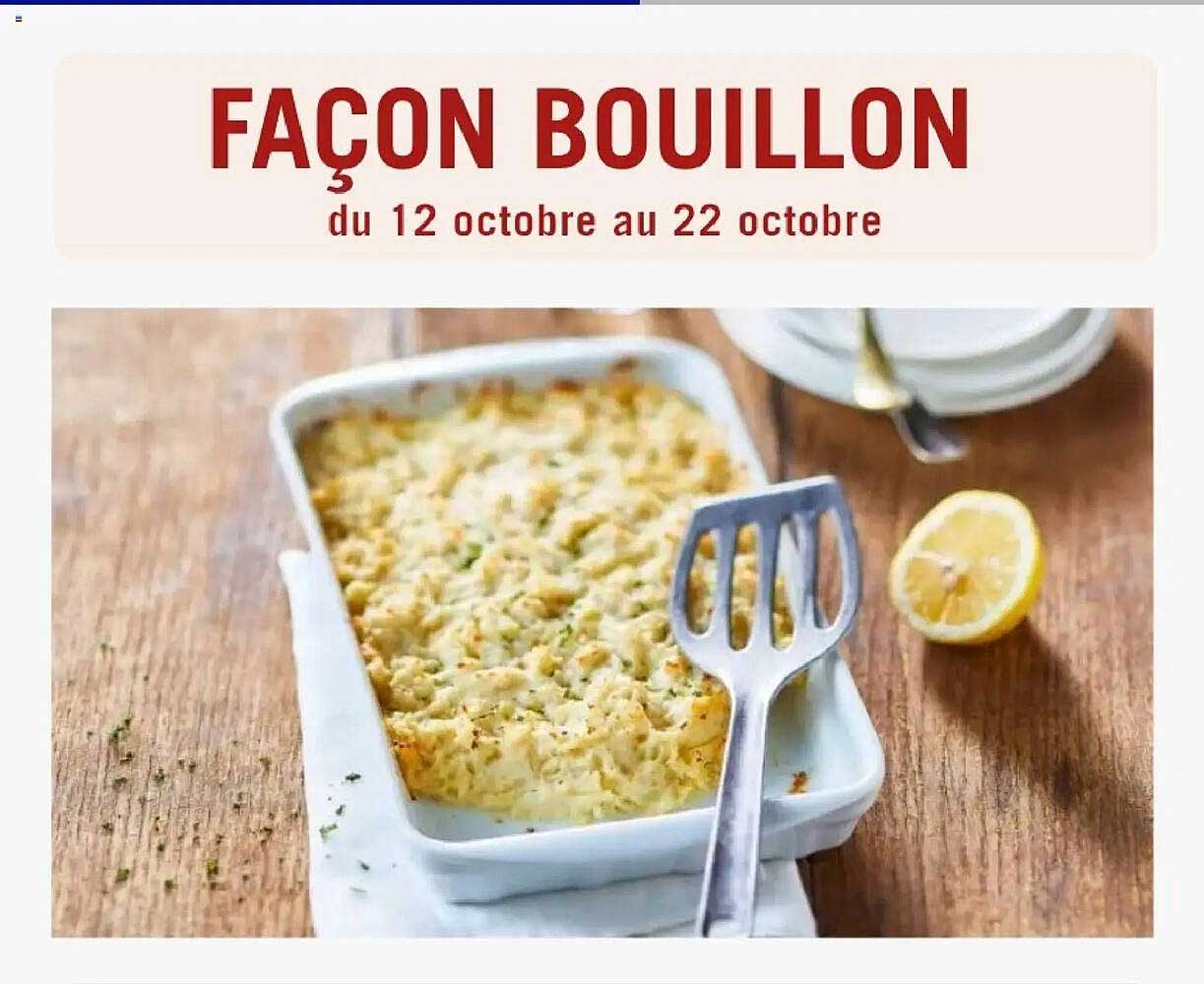 FAÇON BOUILLON