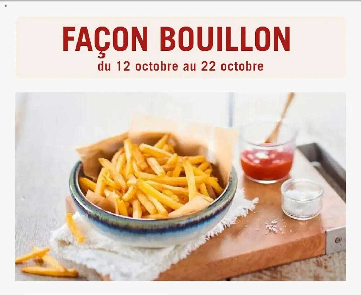 FAÇON BOUILLON