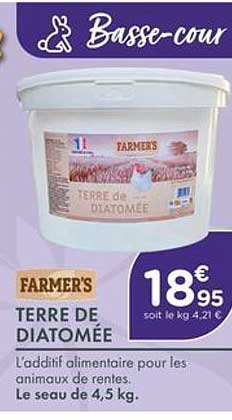FARMER'S TERRE DE DIATOMÉE