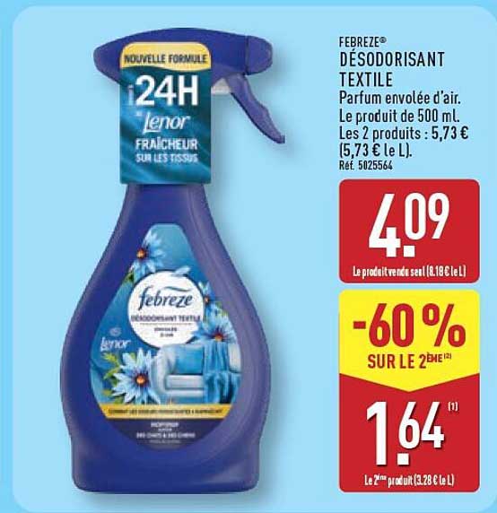FEBREZE DÉSODORISANT TEXTILE