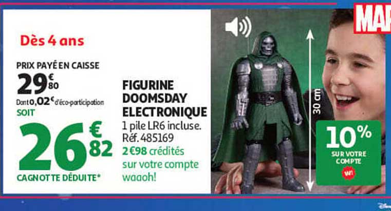 FIGURINE DOOMSDAY ELECTRONIQUE