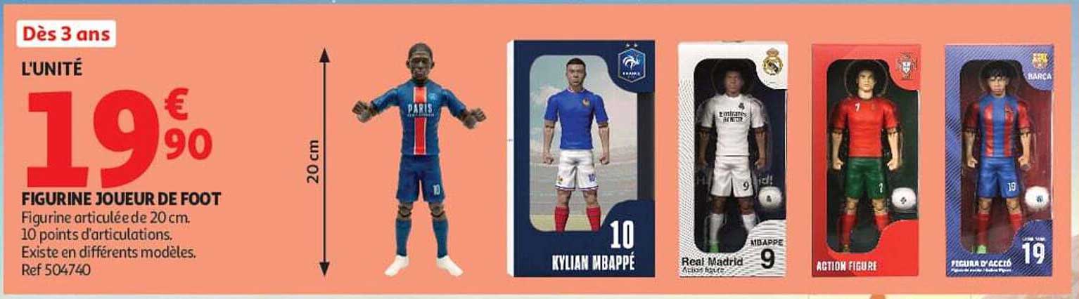 FIGURINE JOUEUR DE FOOT
