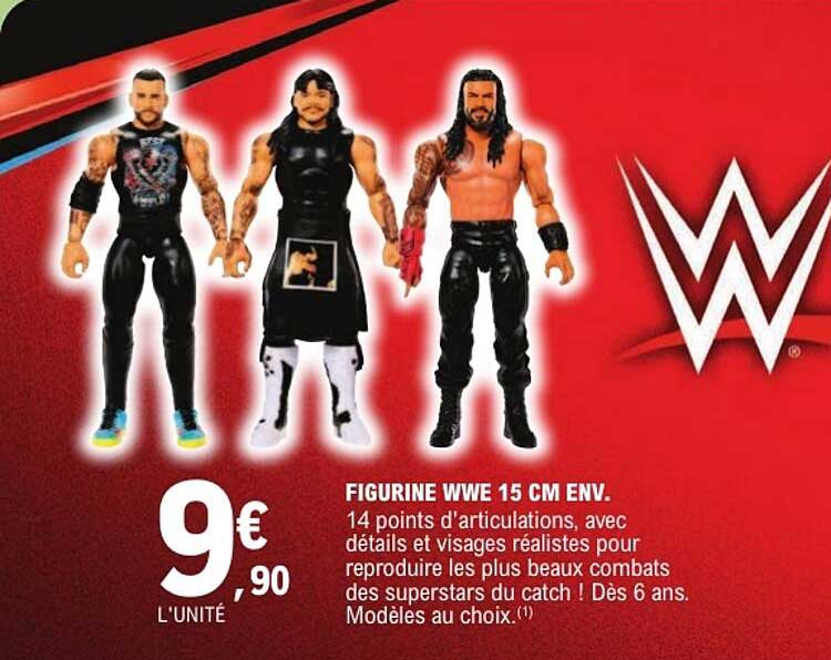 FIGURINE WWE 15 CM ENV.