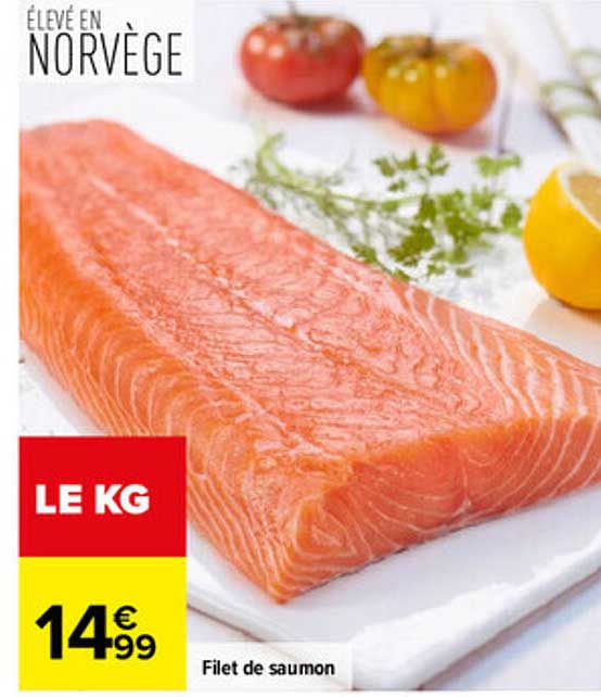 Filet de saumon
