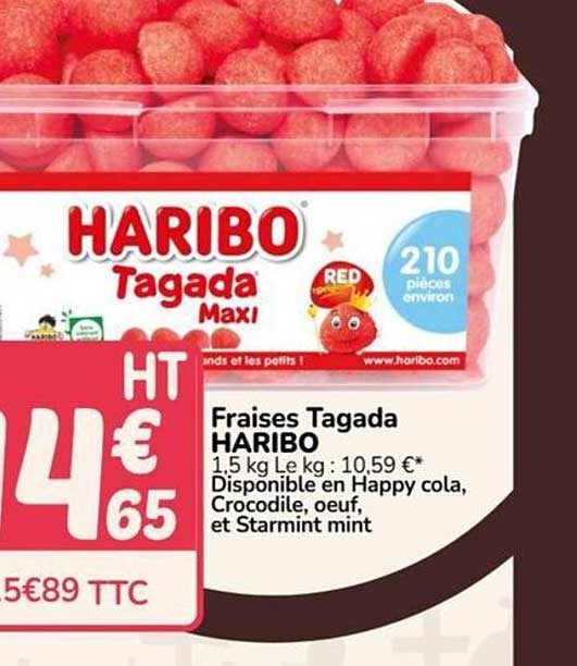 Fraises Tagada HARIBO