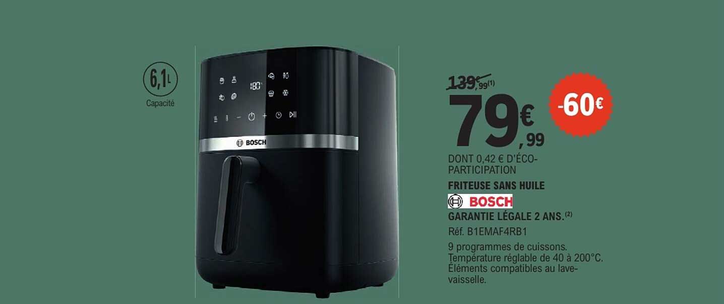 FRITEUSE SANS HUILE BOSCH
