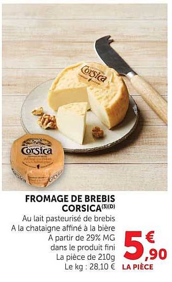FROMAGE DE BREBIS CORSICA(3)(D)