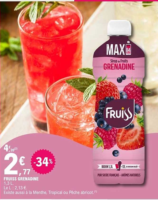 Fruiss Grenadine 1,3 L