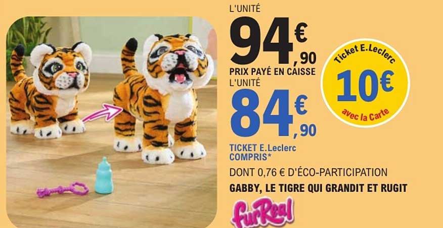 GABBY, LE TIGRE QUI GRANDIT ET RUGIT