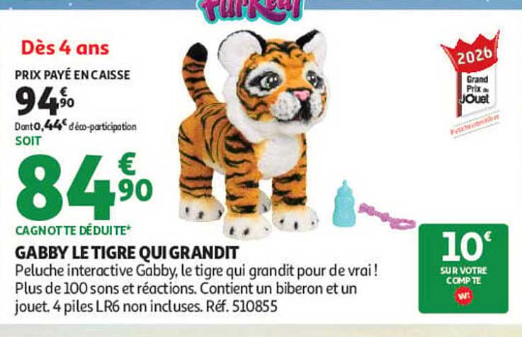 GABBY LE TIGRE QUI GRANDIT