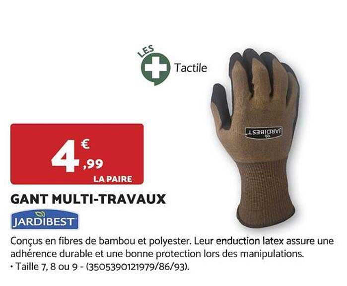 GANT MULTI-TRAVAUX JARDIBEST