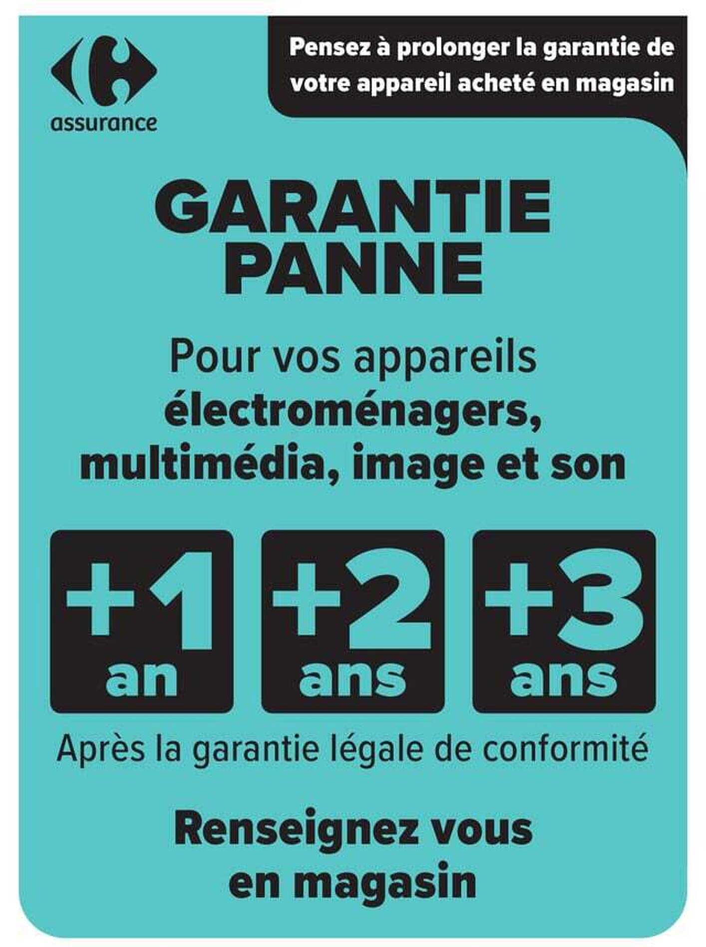 GARANTIE PANNE