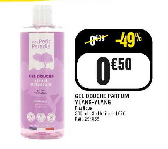 GEL DOUCHE PARFUM YLANG-YLANG