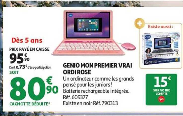 GENIO MON PREMIER VRAI ORDIROSE