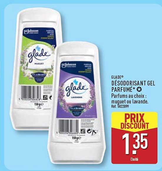 GLADE® DÉODORISANT GEL PARFUMÉ*