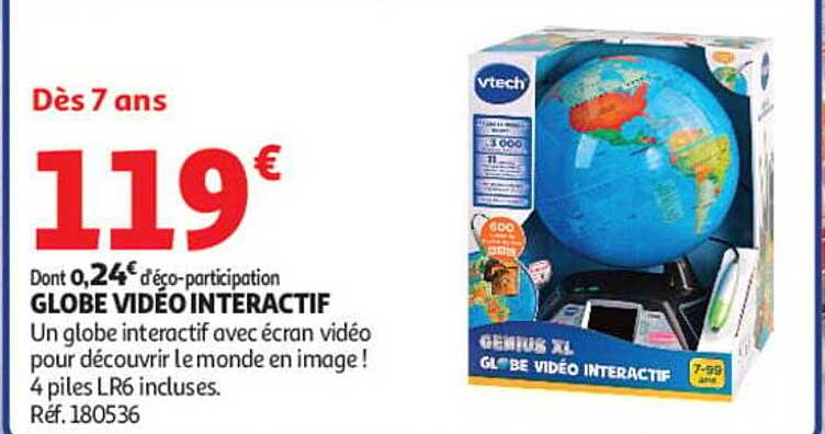 GLOBE VIDÉO INTERACTIF