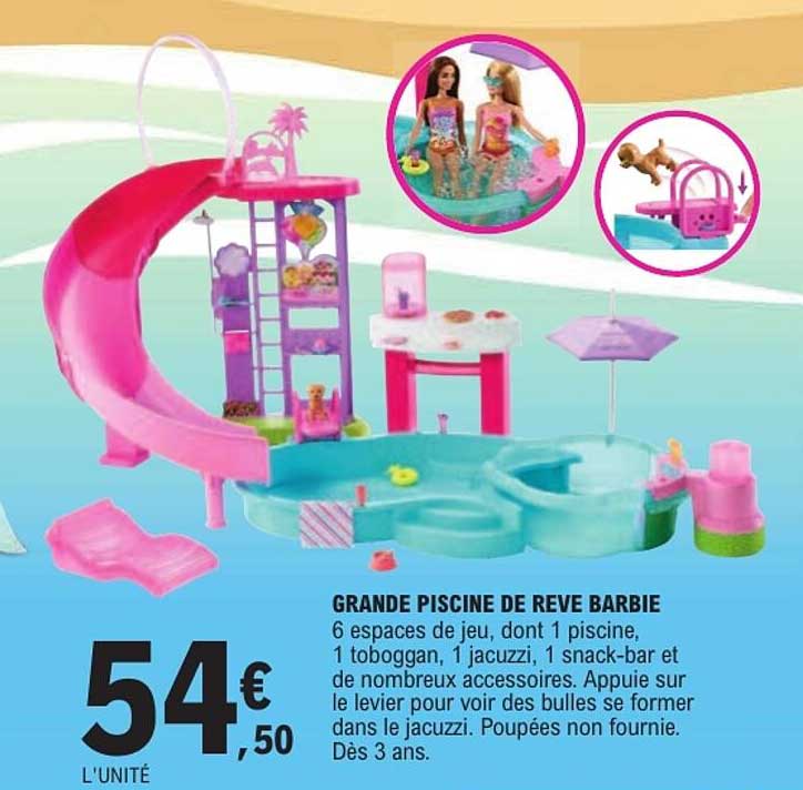 GRANDE PISCINE DE REVE BARBIE