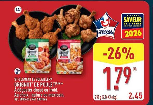 GRIGNOT’ DE POULET