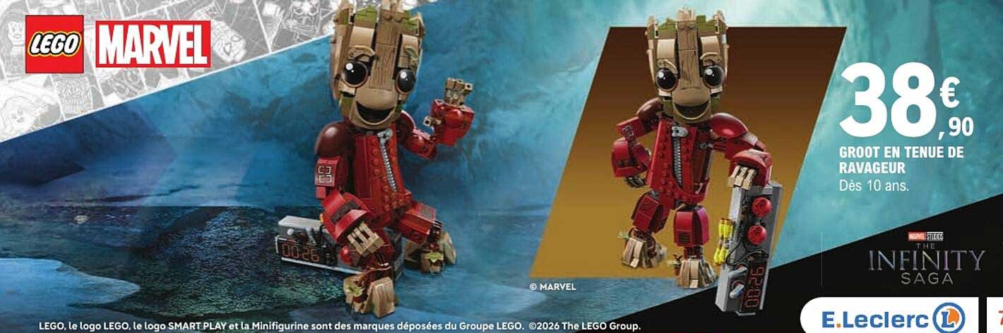 GROOT EN TENUE DE RAVAGEUR