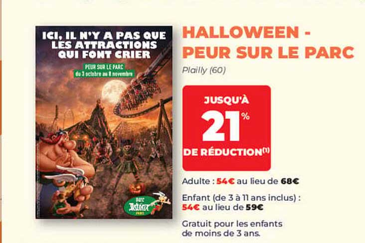 HALLOWEEN - PEUR SUR LE PARC
