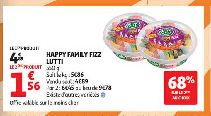 HAPPY FAMILY FIZZ LUTTI