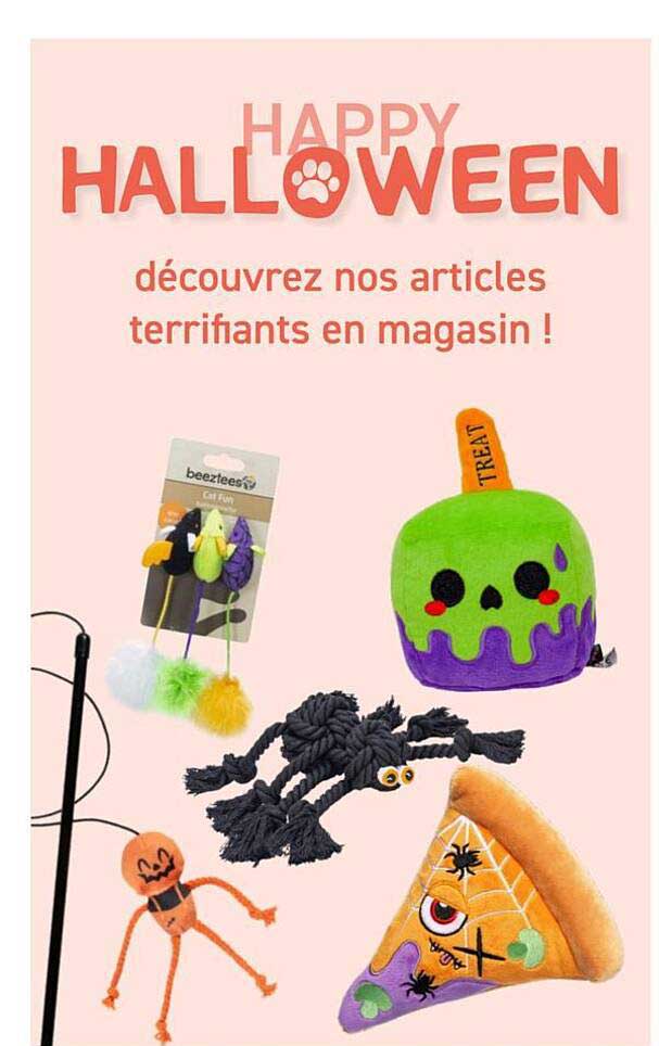 HAPPY HALLOWEEN découvrez nos articles terrifiants en magasin !