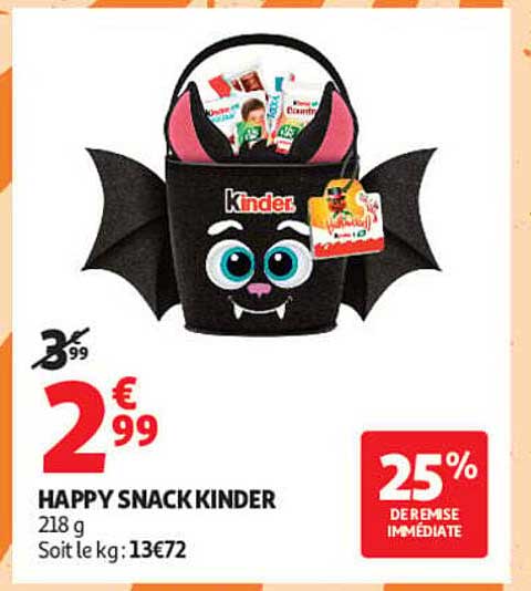HAPPY SNACK KINDER
