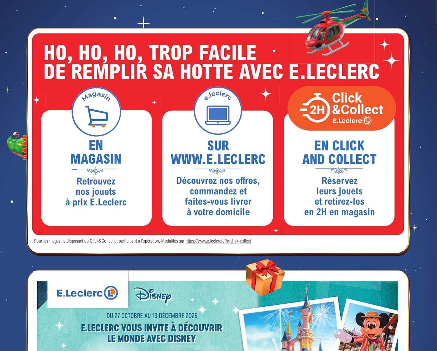 HO, HO, HO, TROP FACILE DE REMPLIR SA HOTTE AVEC E.LECLERC