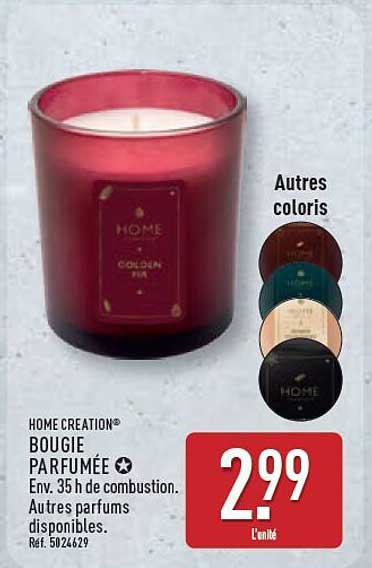 HOME CREATION® BOUGIE PARFUMÉE