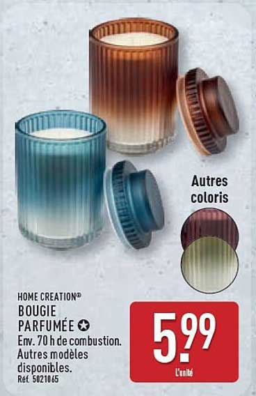 HOME CREATION® BOUGIE PARFUMÉE