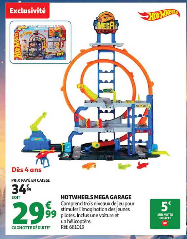 HOTWHEELS MEGA GARAGE